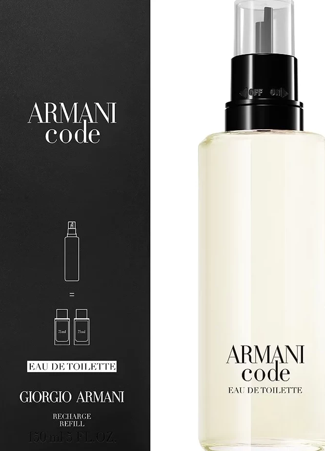 Eau de Toilette Armani Code Refill, 150 ml
